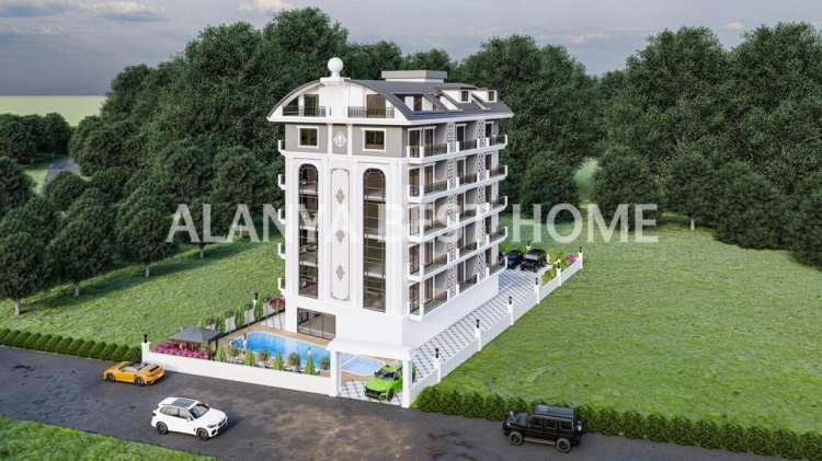 OBA'DA İNŞAATI DEVAM EDEN PROJE'DE TAKSİT İMKANI İLE SATILIK 1+1 DAİRELER 